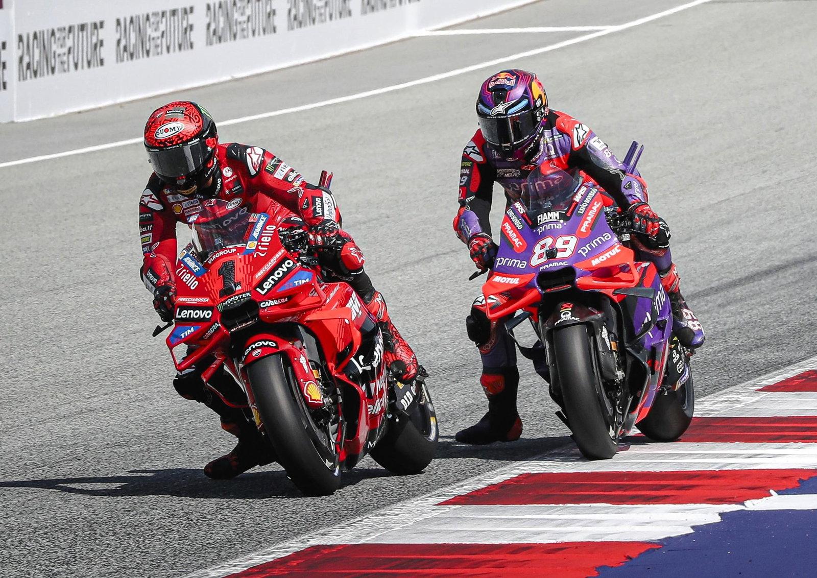 Márquez vs Martin Tied for MotoGP Lead Ahead of Austria