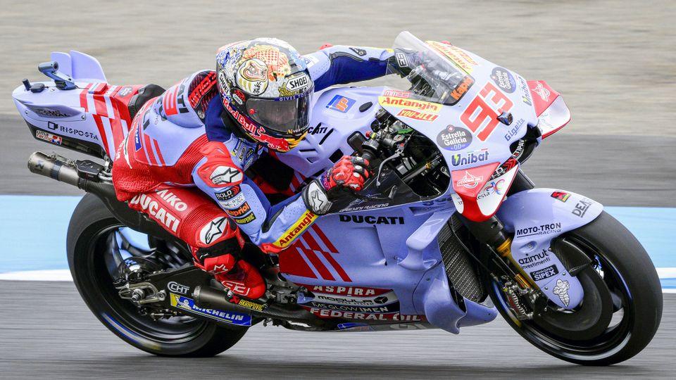 马奎斯在澳大利亚 MotoGP 自由练习赛第一节中领先劳尔·费尔南德斯和杰克·米勒。